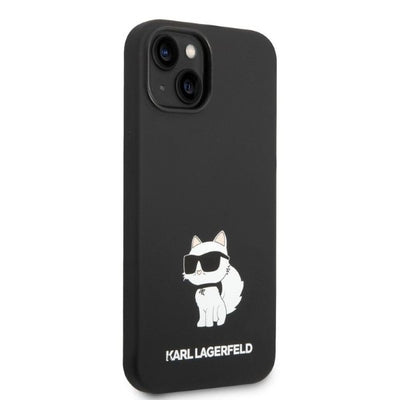 Karl Lagerfeld Silicone Choupette case for iPhone 14 Plus - black