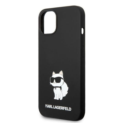 Karl Lagerfeld Silicone Choupette case for iPhone 14 Plus - black