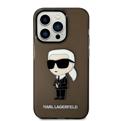 Karl Lagerfeld Ikonik Karl case for iPhone 14 Pro Max - black