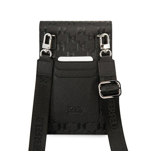 Karl Lagerfeld Handbag KLWBSAMSMK black/black Monogram Plate