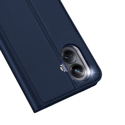 Dux Ducis Skin Pro case for Realme 10 Pro+ flip cover card wallet stand blue