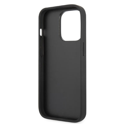 Karl Lagerfeld KLHCP14LG2CPS iPhone 14 Pro 6.1" silver/silver hardcase Glitter Choupette Patch