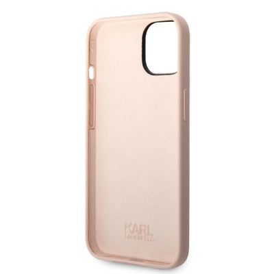 Karl Lagerfeld KLHCP14MSNIKBCP iPhone 14 Plus 6.7" hardcase pink/pink Silicone Ikonik