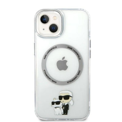 Karl Lagerfeld KLHMP14MHNKCIT iPhone 14 Plus 6.7" hardcase transparent Iconic Karl&amp;Choupette Magsafe