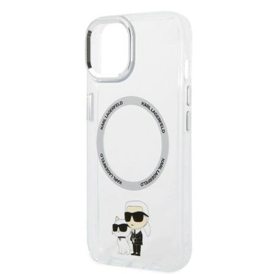 Karl Lagerfeld KLHMP14MHNKCIT iPhone 14 Plus 6.7" hardcase transparent Iconic Karl&amp;Choupette Magsafe