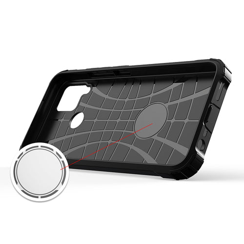 Hybrid Armor case for Realme 10 5G / Realme 9i 5G armored hybrid case black — Hurtel