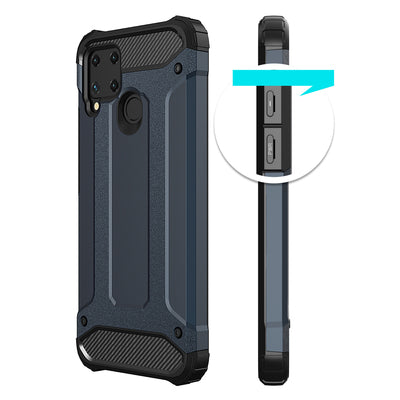 Hybrid Armor case for Realme 10 5G / Realme 9i 5G armored hybrid case black — Hurtel