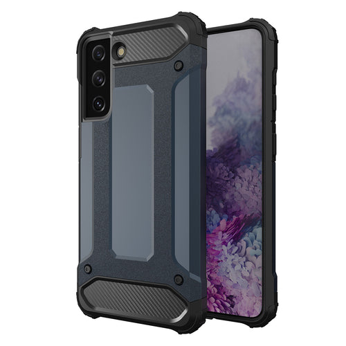 Hybrid Armor case for Samsung Galaxy S23+ armored hybrid cover blue — Hurtel