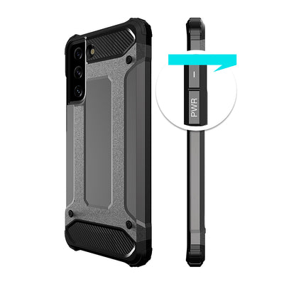 Hybrid Armor case for Samsung Galaxy S23 armored hybrid cover blue — Hurtel