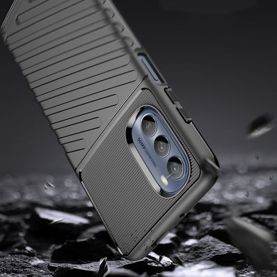Thunder Case for Motorola Moto G62 5G silicone armor case black — Hurtel