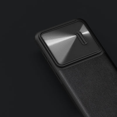 Nillkin CamShield Leather S Case for Samsung Galaxy S23+ cover with camera cover black