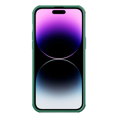 Nillkin CamShield S Case iPhone 14 Pro Max Armored Cover Camera Protector Green