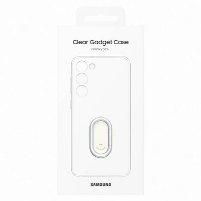 Samsung Clear Gadget Case for Samsung Galaxy S23+ cover ring holder stand transparent (EF-XS916CTEGWW)