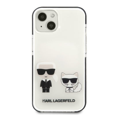 Karl Lagerfeld KLHCP13STPEKCW iPhone 13 mini 5.4" hardcase white/white Karl&amp;Choupette