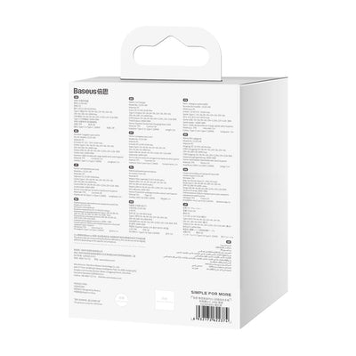 Baseus Digital Display Fast Car Charger USB-A / USB-C PD3.1 140W black + USB-C cable Baseus Superior Series 5A 240W 1m black 