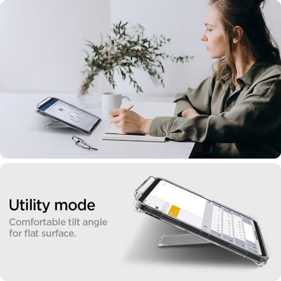 Spigen Airskin Hybrid S Case for iPad Pro 12.9&#39;&#39; 2021 / 2022 - Transparent