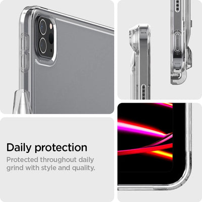 Spigen Airskin Hybrid S Case for iPad Pro 12.9&#39;&#39; 2021 / 2022 - Transparent