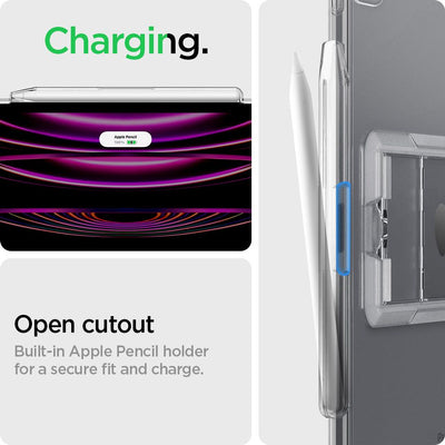 Spigen Airskin Hybrid S Case for iPad Pro 12.9&#39;&#39; 2021 / 2022 - Transparent