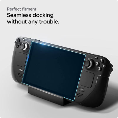 Spigen Glas.tR EZ Fit Tempered Glass for Steam Deck