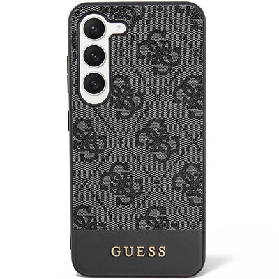 Guess GUHCS23SG4GLGR S23 S911 black/black hardcase 4G Stripe Collection