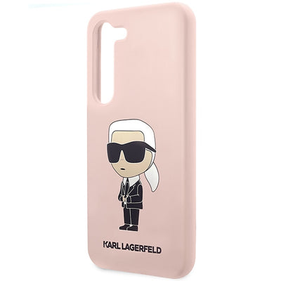 Karl Lagerfeld KLHCS23SSNIKBCP S23 S911 hardcase pink/pink Silicone Ikonik