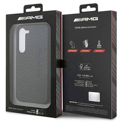AMG AMHCS23SBLSCA S23 S911 black/black hardcase Carbon Stripe&Embossed — Mercedes
