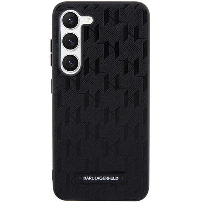 Karl Lagerfeld KLHCS23MSAKLHPK S23+ S916 hardcase black/black Saffiano Mono Metal Logo