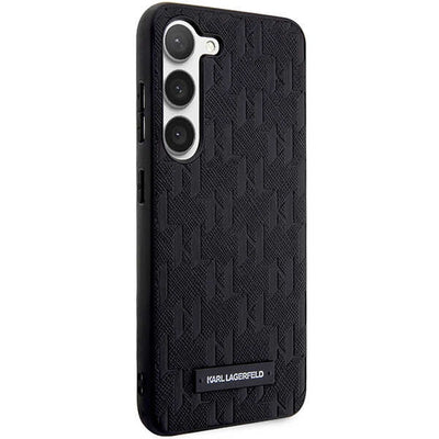 Karl Lagerfeld KLHCS23MSAKLHPK S23+ S916 hardcase black/black Saffiano Mono Metal Logo