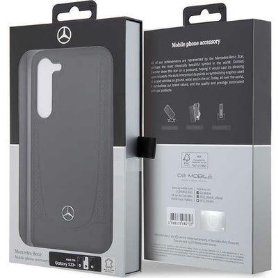 Mercedes Leather Urban case for Samsung Galaxy S23+ - black