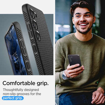 Spigen Liquid Air Case for Samsung Galaxy S23 - Matte Black