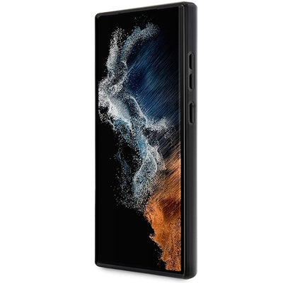Guess GUHCS23LPCUMAK S23 Ultra S918 black/black hardcase Marble