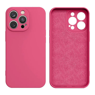 Silicone case for Samsung Galaxy A14 5G / Galaxy A14 silicone case pink — Hurtel