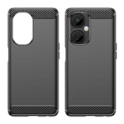 Carbon Case case for OnePlus Nord CE 3 flexible silicone carbon cover black — Hurtel