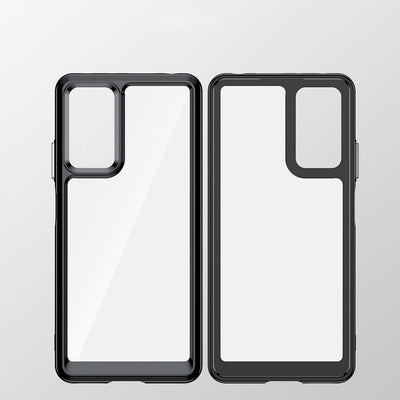 Outer Space Case for Xiaomi Poco X5 5G / Redmi Note 12 5G cover with a flexible frame blue — Hurtel