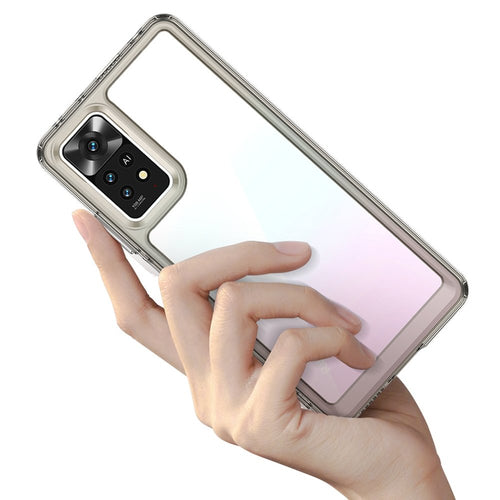 Outer Space Case for Xiaomi Poco X5 5G / Redmi Note 12 5G cover with a flexible frame blue — Hurtel