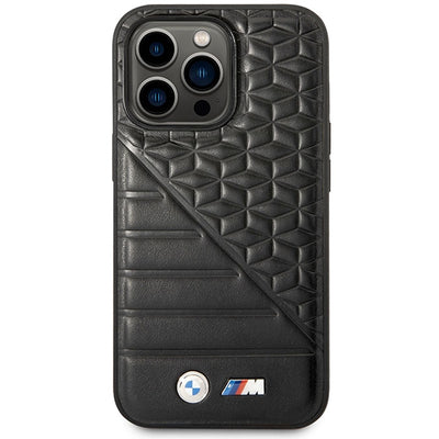 BMW Bi Pattern Case for iPhone 14 Pro 6.1" - Black