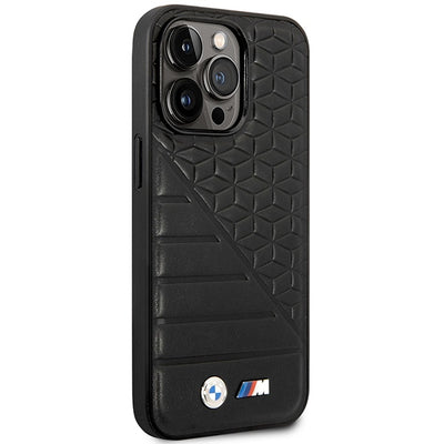 BMW Bi Pattern Case for iPhone 14 Pro 6.1" - Black