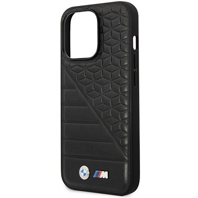 BMW Bi Pattern Case for iPhone 14 Pro 6.1" - Black