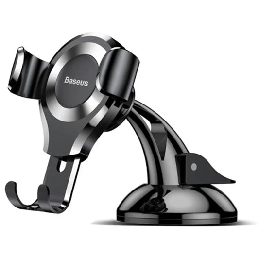 Baseus Osculum gravitational phone holder (black + silver) - Product Image 1