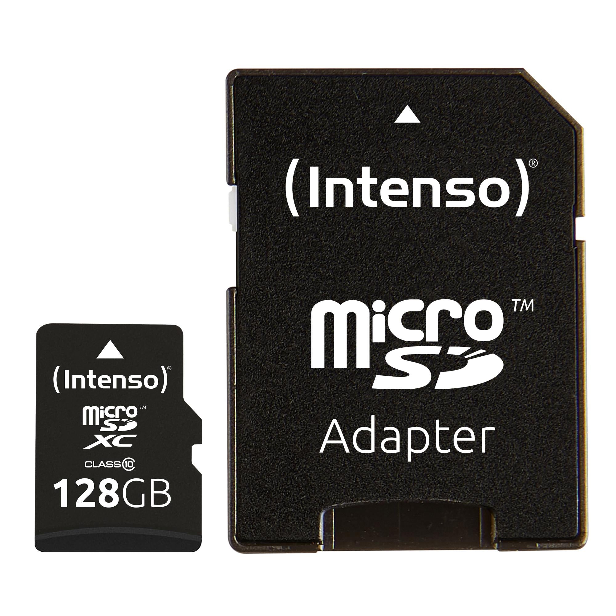 MEMORY MICRO SDXC 128GB C10/W/ADAPTER 3413491 INTENSO