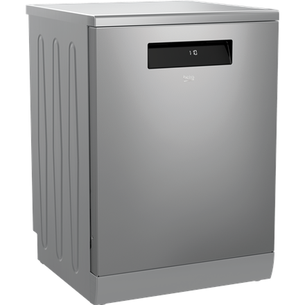 BEKO Dishwasher | DEN48530X | Freestanding | Width 60 cm | Number of place settings 15 | Number of programs 8 | Energy e
