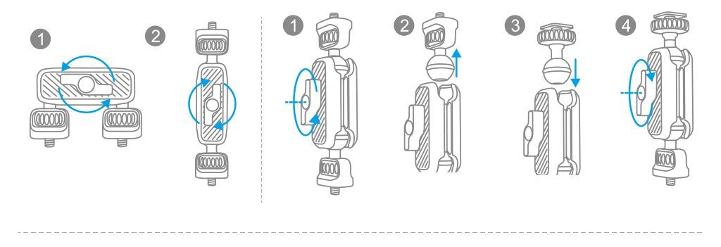 Magic Arm PGYTECH for cameras / gimbals (P-CG-009) - Image 2
