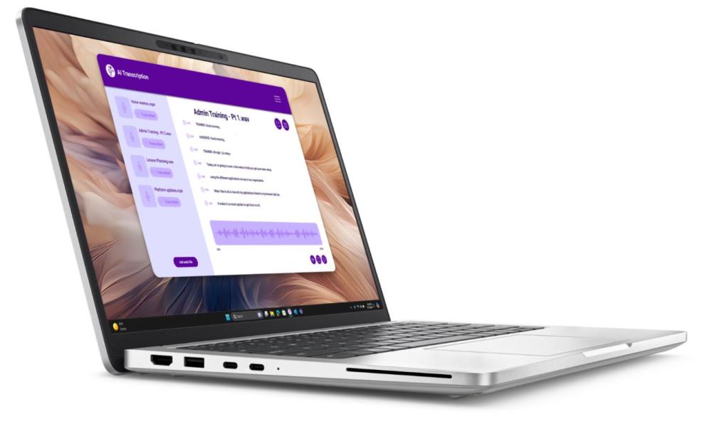 Notebook DELL Pro Plus Pro 13 Plus CPU Ryzen AI 5 PRO 340 2000 MHz 13.3" 1920x1200 RAM 32GB LPDDR5 7500 MHz SSD 1TB AMD Radeon(TM) 840M graphics Integrated EST Smart Card Reader Windows 11 Pro 1.23 kg 210-BQRX_1018201519_EST