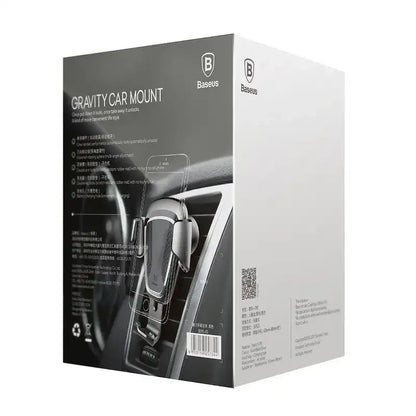 Baseus gravitational grip on the car grid - black - Product Image 9