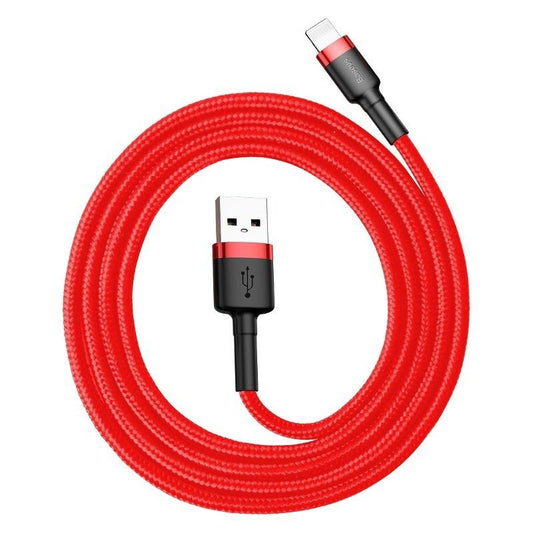 Baseus Cafule USB Lightning cable 2.4A 1m (black + red) - Product Image 1