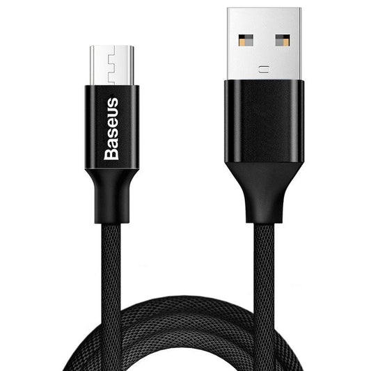 Baseus Yiven Micro USB cable 150cm 2A - Black - Product Image 1
