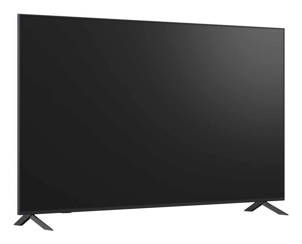 TV Set LG 75" 4K/Smart 3840x2160 Wireless LAN Bluetooth webOS Black 75QNED82A3B