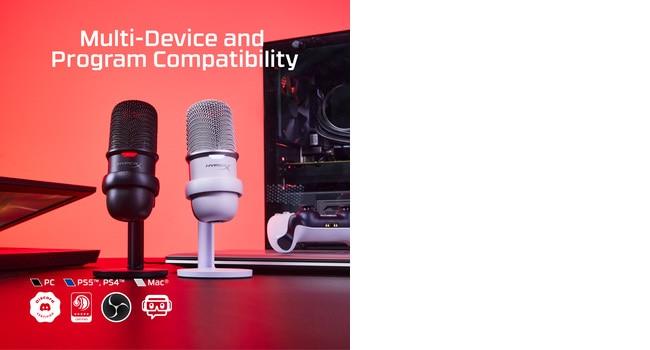 MICROPHONE HYPERX SOLOCAST/WHITE 519T2AA HYPERX