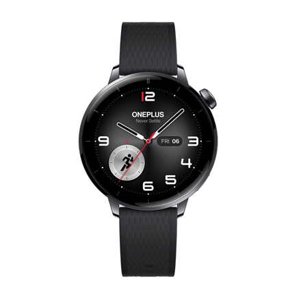 OnePlus Watch 3 (43mm) | Smart watch | GPS (satellite) | AMOLED | 1.32" | Black Steel
