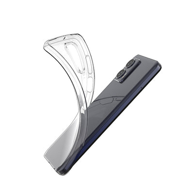 Ultra Clear 0.5mm case for Motorola Moto G73 5G thin cover transparent — Hurtel